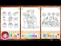 Christmas Coloring Game - Fun Games For Kids