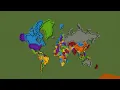 how to build a super small scale world map in minecraft part 2