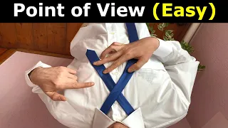 how to tie a tie full windsor pov