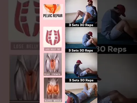 Belly+Pelvic+Glutes workout 🔥#shorts