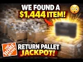 We Found a 1 444 Item in a Home Depot Return Pallet