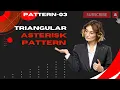 Pattern-03 Triangular Asterisk Pattern with the help of python
