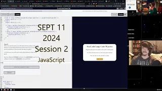 freeCodeCamp - Pt27 JavaScript Algorithms and Data Structures Sept 11 24 Study Session 2