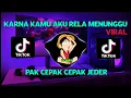 Download Lagu DJ KARNA KAMU AKU RELA MENUNGGU PAK CEPAK CEPAK JEDER TIKTOK VIRAL REMIX FULL BASS TERBARU 2021