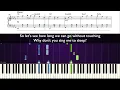 Phoebe Bridgers - The Governor’s Waltz - Piano Tutorial with Sheet Music