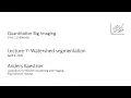 QBI2026 Lecture 7 - Part 2 Watershed segmentation