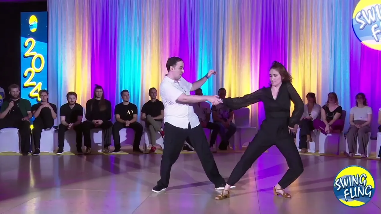 Swing Fling 2024 Advanced Jack & Jill Leo Cook & Kayla Smith