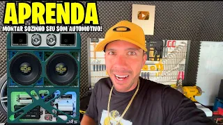 COMO MONTAR SEU SOM  / CAIXA RESIDENCIAL AUTOMOTIVA! ☢JuNiOr SoM♛®