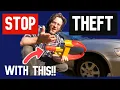 DIWANGUS Wheel Clamp Tire Lock Anti Theft Security for Trailer Car Truck RV Boat Golf Carts Van SUV