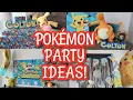 POKEMON THEMED BIRT AY PARTY POKEMON PARTY IDEAS POKEMON PARTY DECORATIONS