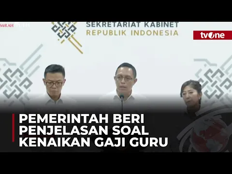 Penjelasan Istana soal Kenaikan Gaji Guru