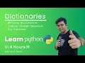 11 Dictionaries Learn Python in 4 Hours Kevin Karia
