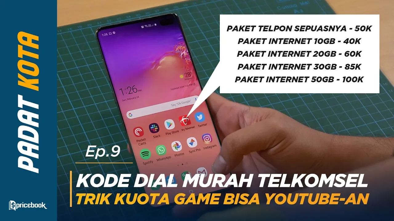 25GB Cuma 24.500, Kode Dial Telkomsel Murah Kartu Loop