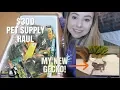 Meet My New Gecko 300 Pet Supply Haul Vlogmas Day 13