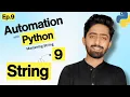 Master Python Strings for Automation Python String Tutorial Automation with Python Series Ep 9