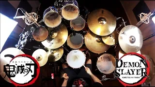 kin demon slayer op lisa gurenge drum cover studio quality 