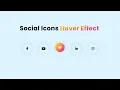How To Make Hover Effect on Website Using HTML and CSS Icons Animation on Website
