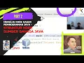 Menulis Kode Program Java Dasar Struktur Kode Sumber Bahasa Java Part 2