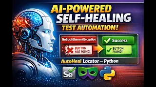 AI-Powered Self-Healing Selenium Tests in Python AutoHeal Pytest Demo