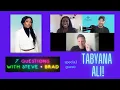 TABYANA ALI Answers 7 Questions With Steve Burton and Bradford Anderson