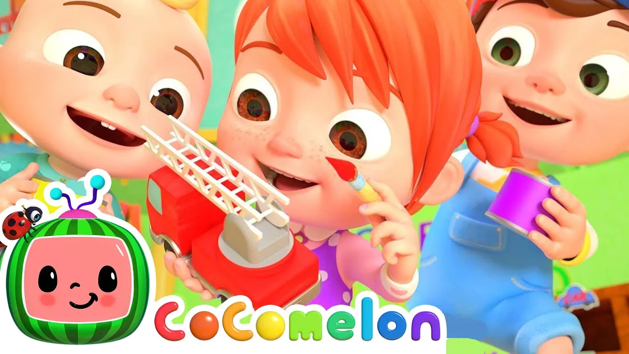 The Car Color Song | CoComelon | Sing Along | Nursery Rhymes and Songs for Kids