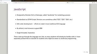 JavaScript ES5 part 1 Dynamic language