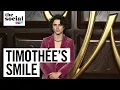Timothee Chalamet s mom wants him to smile more The Social