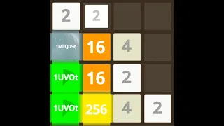 1TILSOCDU in 2048 game part 6