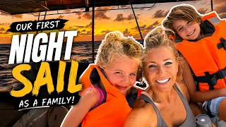 Our First Overnight Sail as a Family