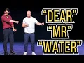 DEAR WATER The LETTERS Game they can only speak one word at a time