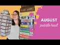 August Puzzle Haul - 2025
