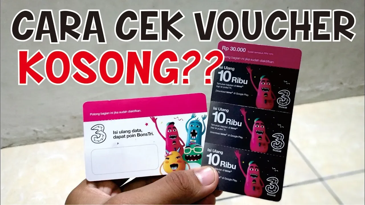 CARA MEMASUKKAN KODE KUOTA VOUCHER 3 (TRI) TERBARU 2021