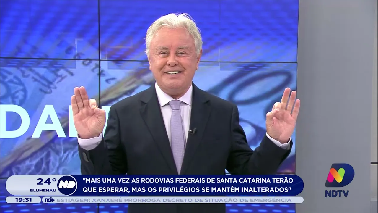 Paulo Alceu: “Mais uma vez as rodovias federais de SC terão que esperar”