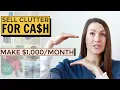HOW TO SELL YOUR CLUTTER FOR CASH MAKE 1 000 A MONTH 10 Easy Tips for Selling Clutter Online