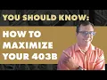 Boost Your Savings Maximize Your 403b Like a Pro