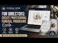 Funeral Home Software for Directors Create Professional Funeral Programs Easily