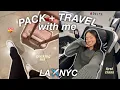PACK TRAVEL WITH ME TO NEW YORK