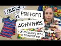 Pattern Activities for Preschool Pre-K and Kindergarten