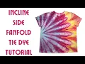 Tie-Dye Designs Fantastic Side Fanfold Incline Dye Over Ice DOI Method