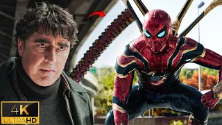 spider man vs doc ock fight scene green goblin enters no way home 4k