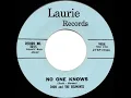 1958 HITS ARCHIVE: No One Knows - Dion & The Belmonts
