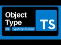 09 Object Type - TypeScript Tutorial for Beginners