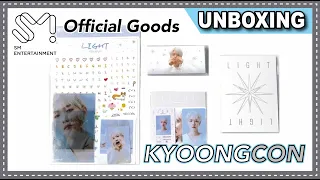  unboxing baekhyun light official md merch goods 
