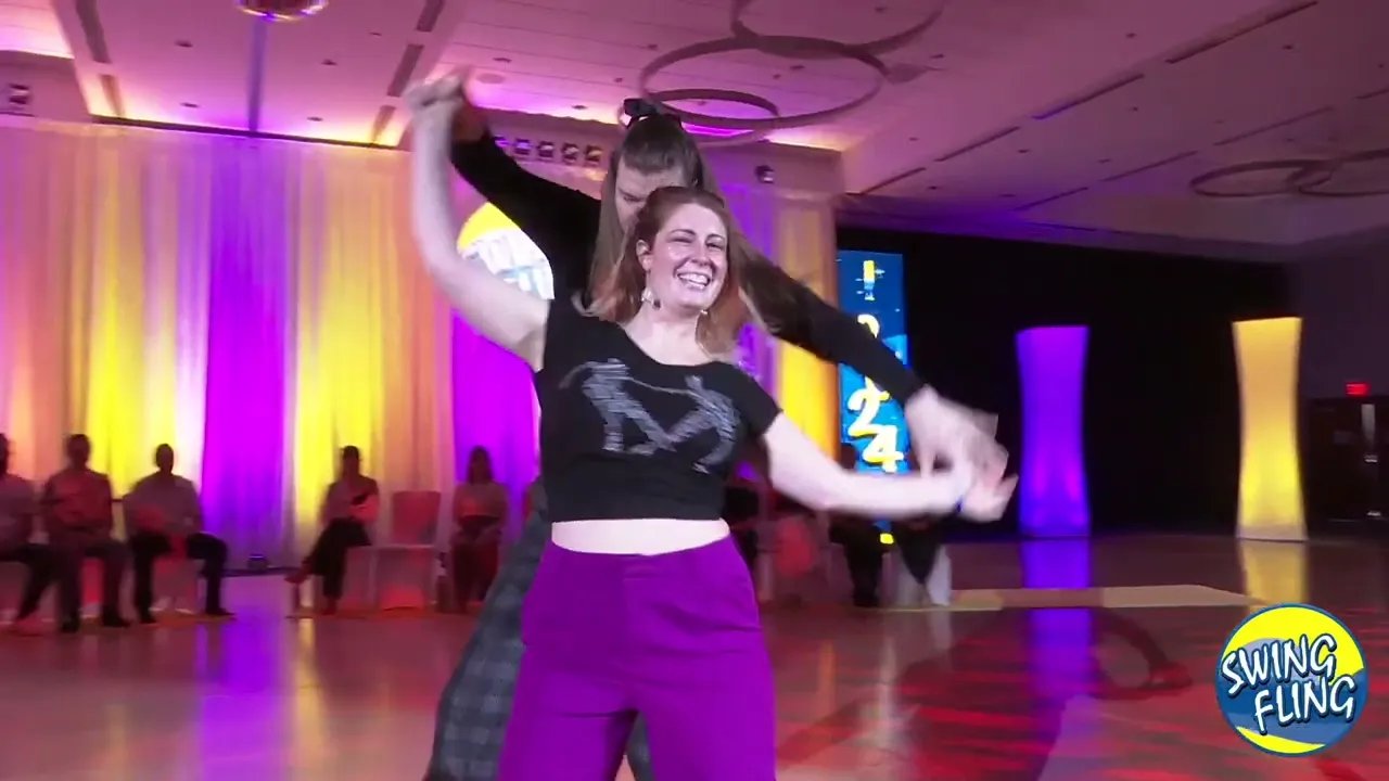 Swing Fling 2024 Advanced Jack & Jill Ilon Weeldreyer & Rachel Holdren