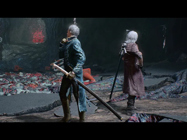 A cool kill we got in DMC5 Co-Op