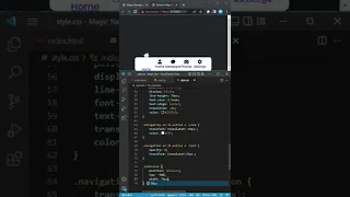 Magic Navigation Menu Indicator using Html CSS Javascript