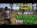 Trees Logs and Sticks - Easy Guide to Medieval Dynasty