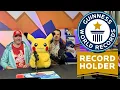 We broke a GUINNESS WORLD RECORDS title with the Pokemon TCG