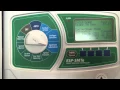Rain bird ESP SMTe smart controler How to program