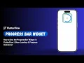 How to Use the ProgressBar Widget in FlutterFlow Show Loading Progress Indicators